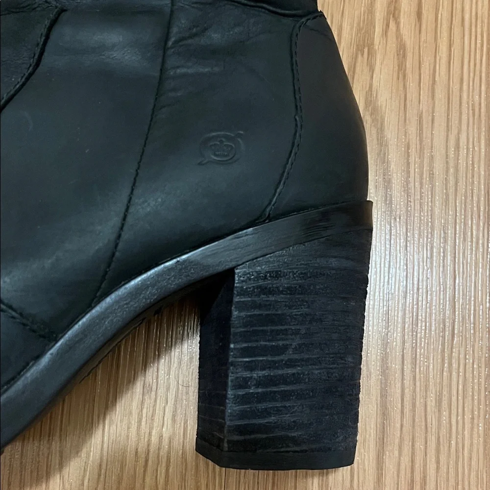 Black Heeled Boots